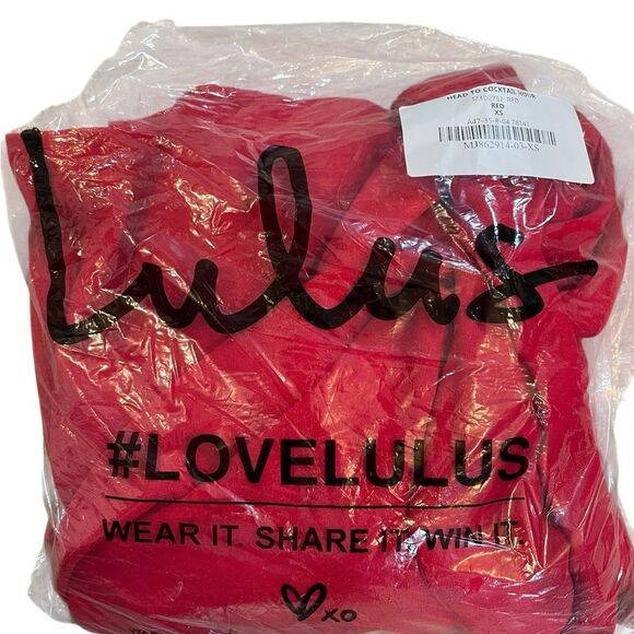 Lulu's HEADING TO COCKTAIL HOUR NWT Dress xs - Picture 9 of 10